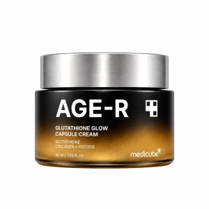کرم کپسولی گلوتاتیون روشن‌کننده مدی‌کیوب AGE-R Glutathione Glow Capsule Cream حجم 50 میل