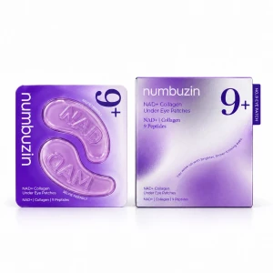 پچ زیر چشم NAD+ و کلاژن نامبوزین شماره 9+ حاوی 50 پپتید بسته 4 عددی