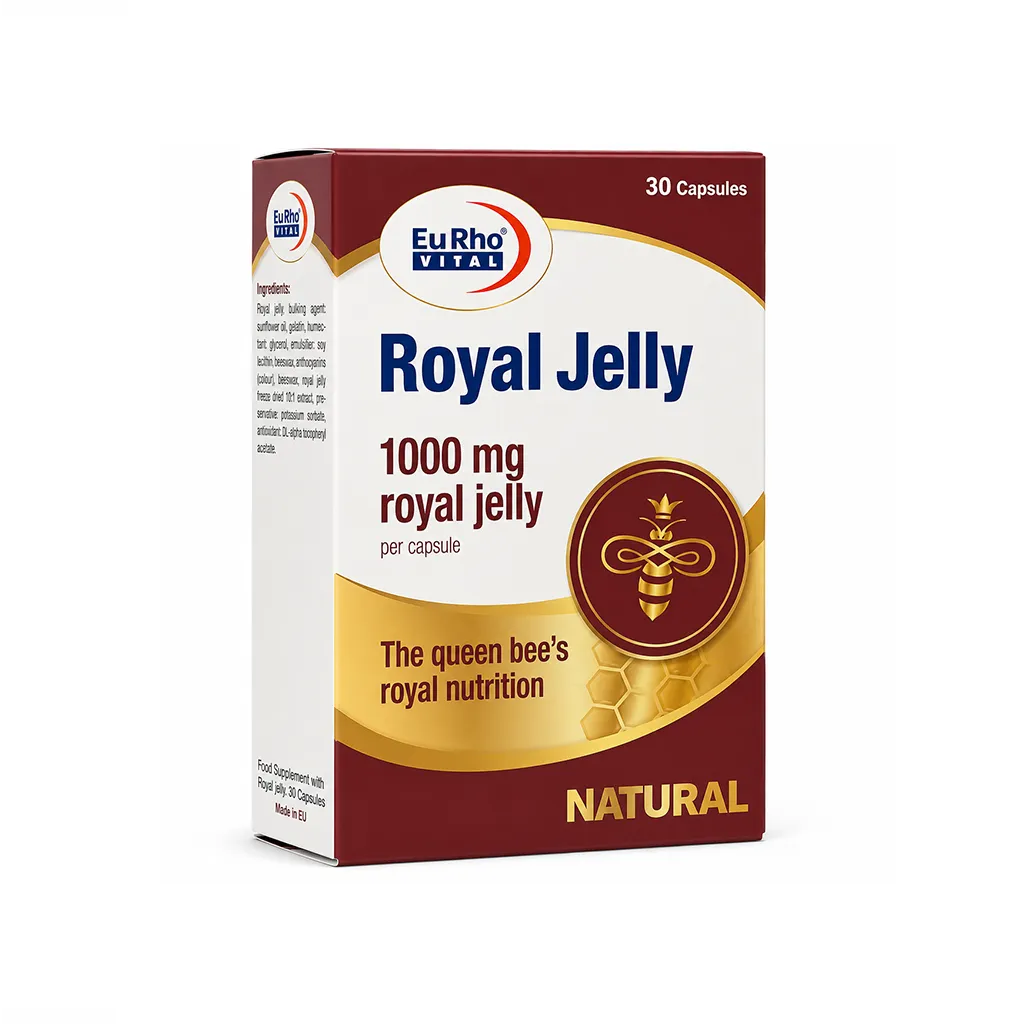 کپسول رویال ژلی یوروویتال بسته 30 عددی