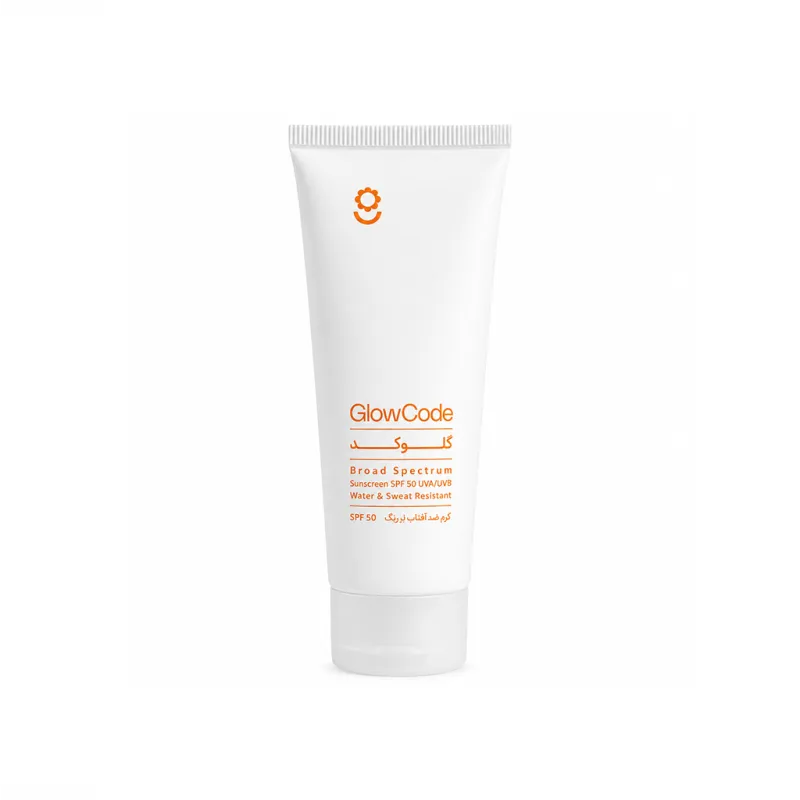 کرم ضد آفتاب SPF50 بی رنگ گلوکد