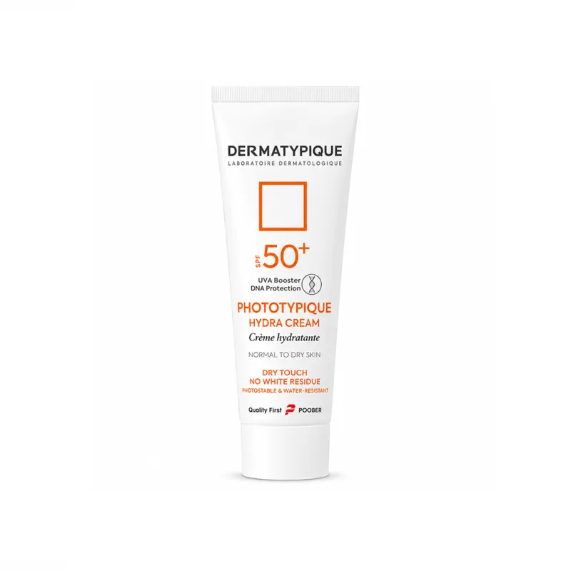 کرم ضد آفتاب بی رنگ با SPF50 فتوتیپیک درماتیپیک مناسب پوست چرب