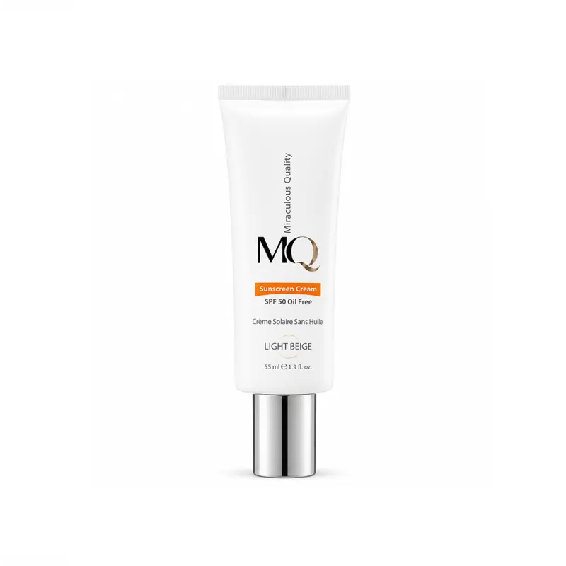 کرم ضد آفتاب بدون چربی natural beige MQ