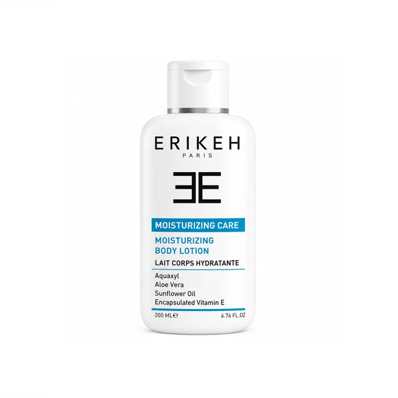 لوسیون بدن مرطوب‌کننده اریکه حاوی آلوئه‌ورا و ویتامین E مناسب انواع پوست