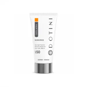 کرم ضد آفتاب بی رنگ دوتینی فاقد چربی با SPF 50 مناسب پوست چرب