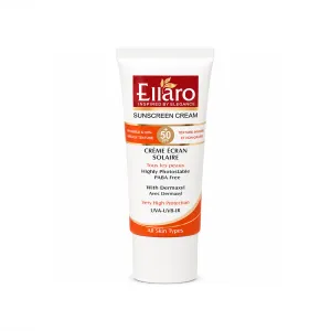 ضد آفتاب فاقد رنگ الارو SPF50 مناسب انواع پوست