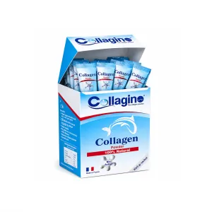 ساشه کلاژن کلاژینو آبی بسته 30 عددی