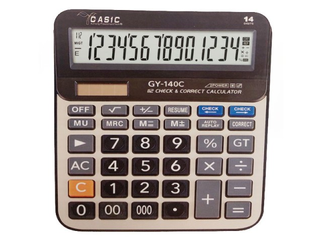 ماشین حساب 14 رقم کاسیک مدل 140C