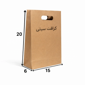 بگ دسته موزی ابعاد 20*15*6