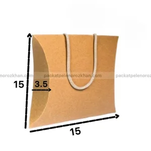 بگ کرافت بالشی سایز ۱۵در۱۵در۳.۵