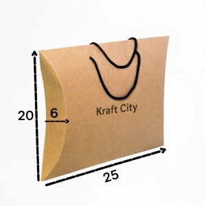 بگ کرافت بالشی سایز ۲۵ در ۲۰ در ۶