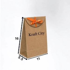 شاپینگ بگ ربانی کرافت سایز ۱۱ در ۱۶ در ۵.۵