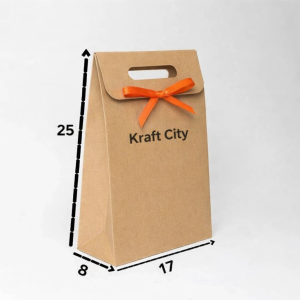 شاپینگ بگ ربانی کرافت سایز ۱۷ در ۲۵ در ۸