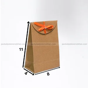 شاپینگ بگ ربانی کرافت سایز ۸ در ۱۱ در ۴