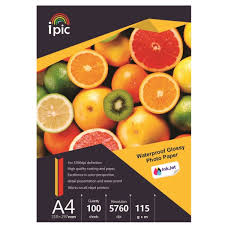 فتوگلاسه 115 گرم A4 یک رو