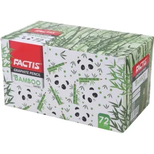 مداد مشکی فکتیس Factis Bamboo بسته 72 عددی