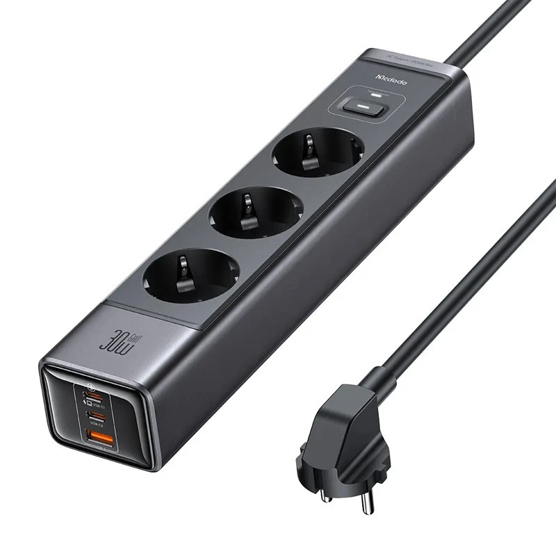 چند راهی و محافظ برق مک دودو مدل Mcdodo Surge Protection Power Strip CH-0620