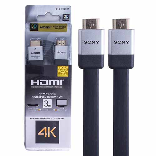 کابل HDMI 4K سونی مدل  Sony Cable DLC-HE20HF  طول 3 متر