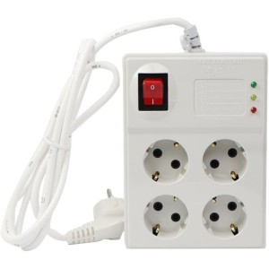 چند راهی و محافظ برق پارت الکتریک مدل Part Electric Power protector PE2204
