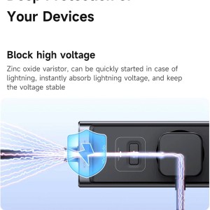 چند راهی و محافظ برق مک دودو مدل Mcdodo Surge Protection Power Strip CH-0620