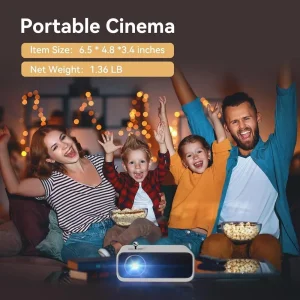 ویدیو پرژکتور ونبو مدل  Wanbo  Video Projector Mini Pro