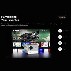 ویدیو پرژکتور ونبو مدل Wanbo  Video Projector Davinci 1