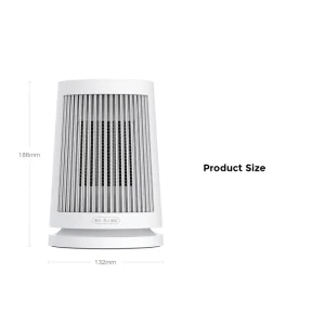 اندازه بخاری برقی هوشمند شیائومی مدل Xiaomi Fan Heater ZMNFJ01YM