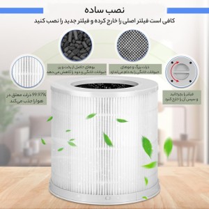 فیلتر دستگاه تصفیه هوا شیائومی مدل Xiaomi Air Purifier Filter 4 Compact