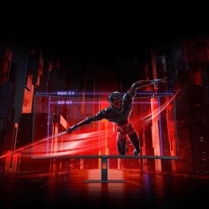 ابعاد مانیتور منحنی گیمینگ شیائومی 34 اینچ مدل Xiaomi Curved Gaming Monitor 34 Inch G34WQi