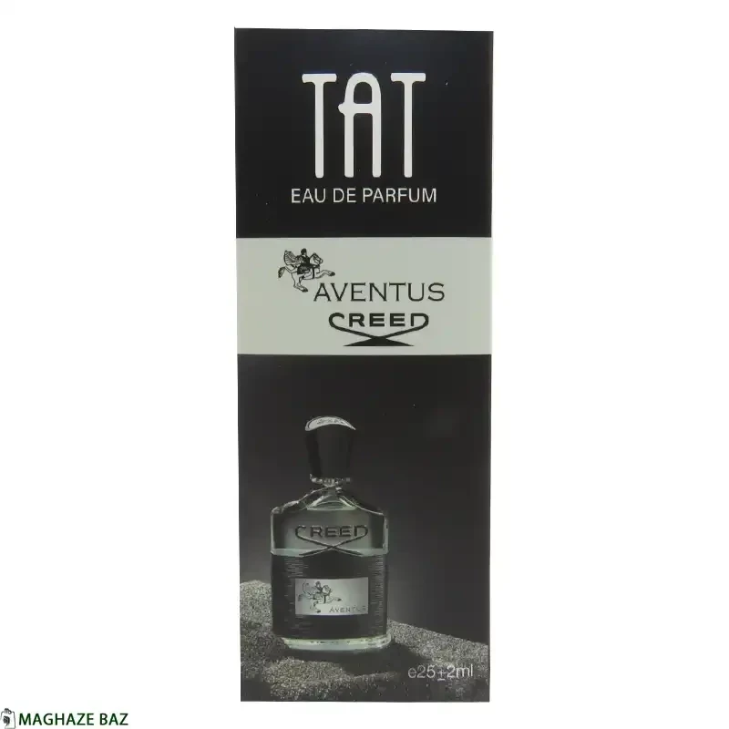 عطر جیبی مردانه تات مدل اونتوس کرید Aventus Creed با رایحه خنک حجم 25میلی لیتر