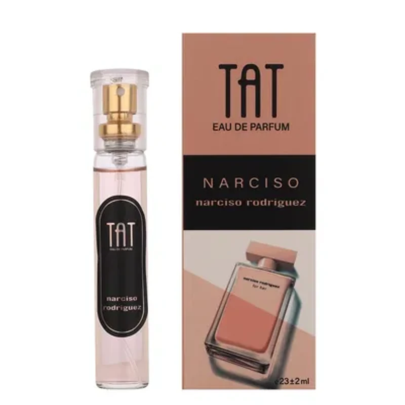  عطر جیبی زنانه تات مدل نارسیس رودریگز با رایحه شیرین حجم 25 میلی‌لیتر