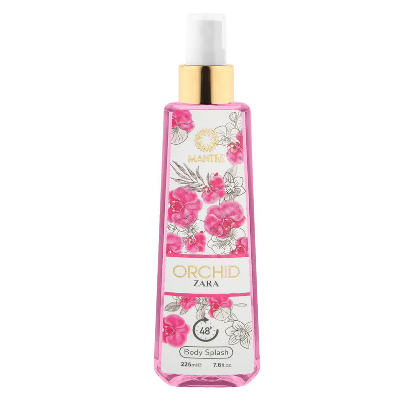 بادی اسپلش زارا ارکید ORCHID ZARA مانتره225 میلی لیتر