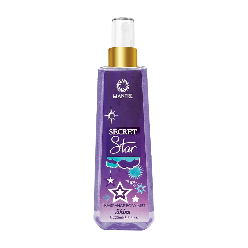 بادی سپلش اکلیلی سکرت استار secret star مانتره 225 میلی لیتر
