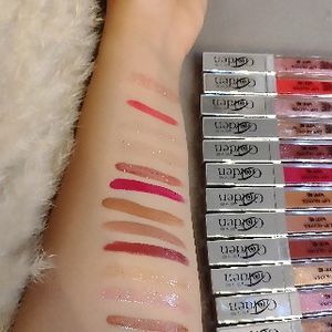رژ لب شاین حرفه ای 24 ساعته گلدن آی در 16 رنگ
