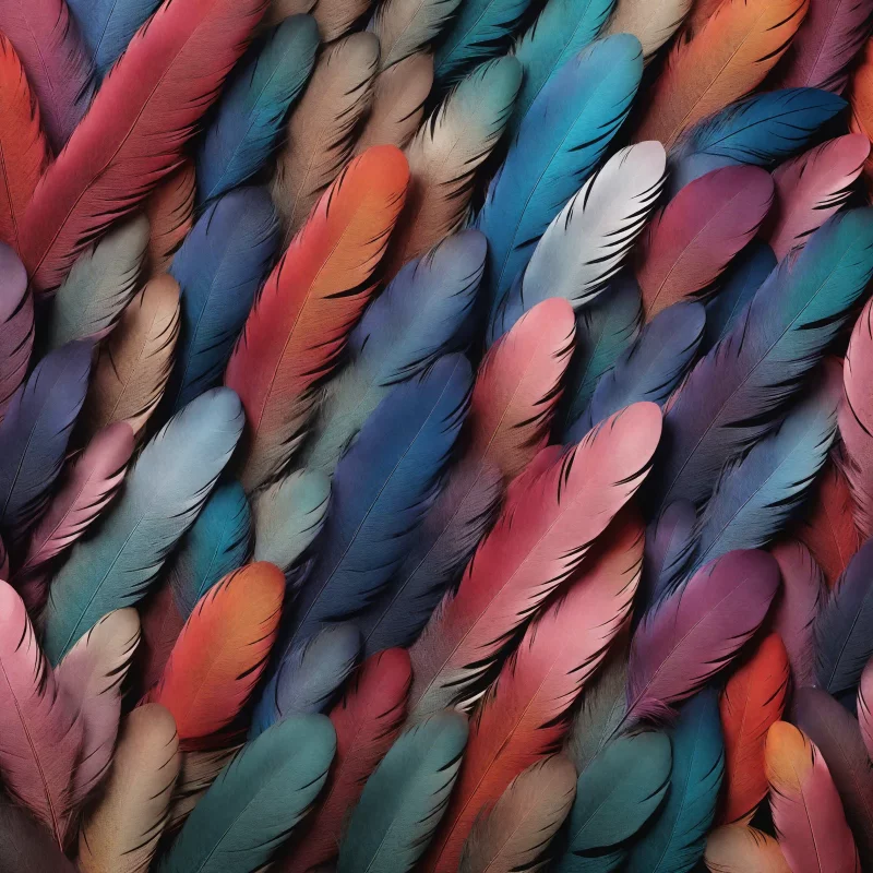 باغ پرها (Feather Garden)