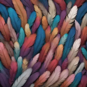 باغ پرها (Feather Garden)