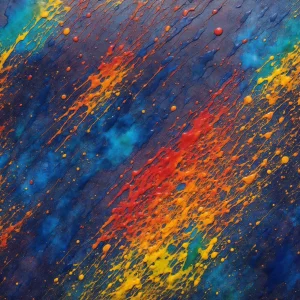 شهاب‌های رنگی (Painted Meteors)