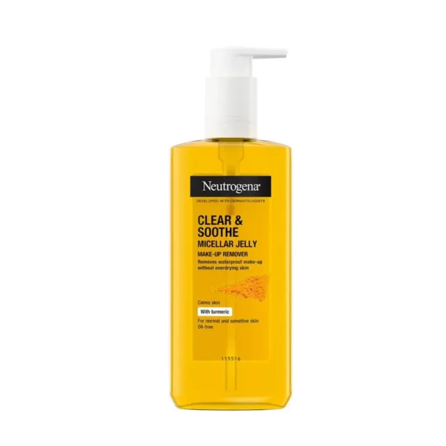 ژل میسلار پاک‌کننده آرایش نوتروژینا Clear & Soothe