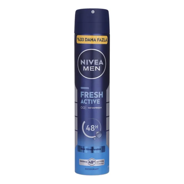 اسپری ضدتعریق مردانه Nivea Fresh Active