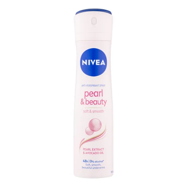 اسپری ضدتعریق زنانه Nivea Pearl & Beauty