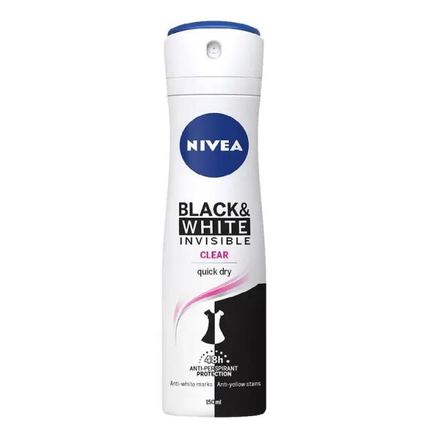 اسپری ضدتعریق زنانه Nivea Black & White