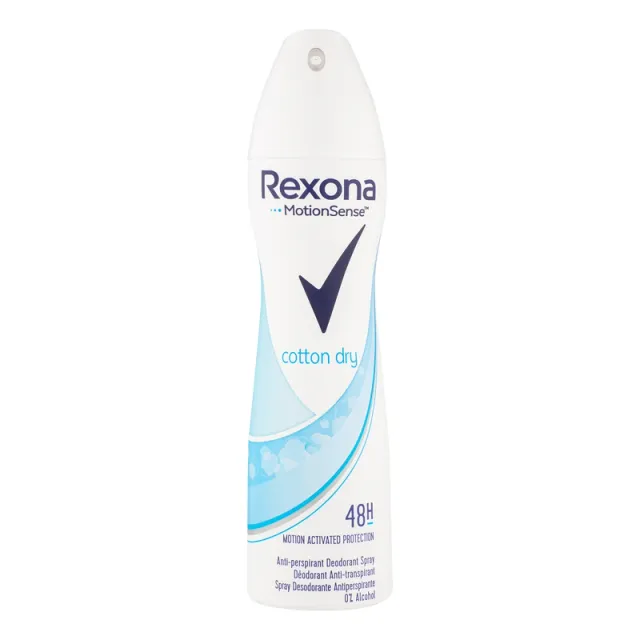 اسپری ضدتعریق زنانه Rexona Cotton Dry