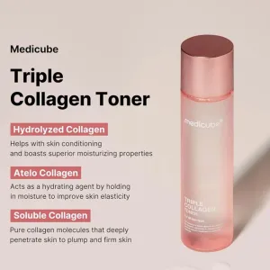 تونر Triple Collagen مدی‌کیوب