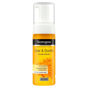 فوم شستشوی صورت نوتروژینا Clear & Soothe حاوی زردچوبه 