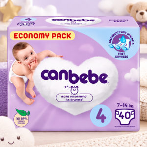 پوشک بچه جان به به سایز 4 بسته 40 عددی