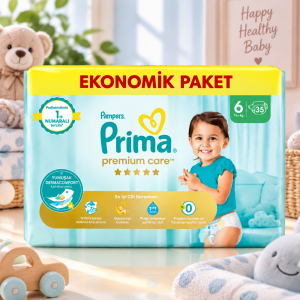 پوشک بچه پریما سایز شش 35 عددی