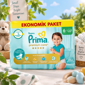 پوشک بچه پریما سایز شش 35 عددی
