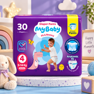 پوشک شورتی کانال دار مای بیبی my baby سایز 4 (30 عددی)