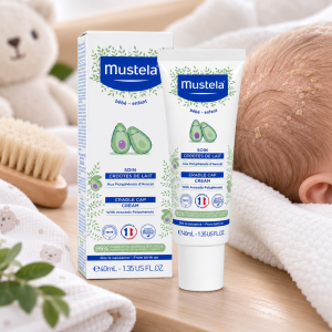 کرم رفع پوسته سر نوزاد موستلا Mustela حجم 40 میل