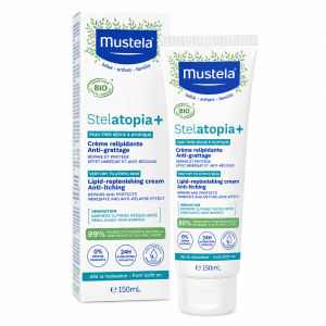 کرم مرطوب کننده استلاتوپیا موستلا +Mustela Stelatopia حجم 150 میل