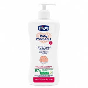 لوسیون بدن کودک چیکو ضد حساسیت Chicco Baby Moments  حجم 500 میلی‌لیتر